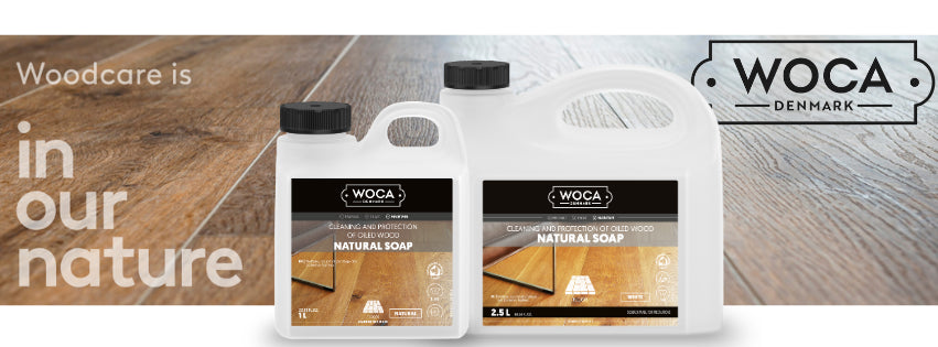 WOCA Floor Soap: Natural vs. White